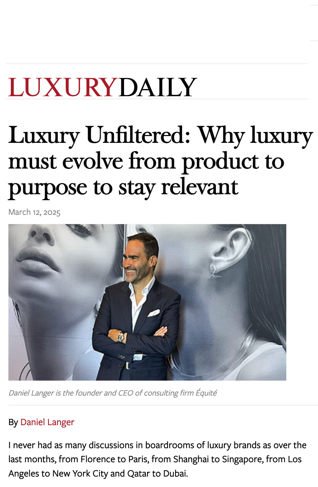 Daniel André Langer- SendSites Luxury