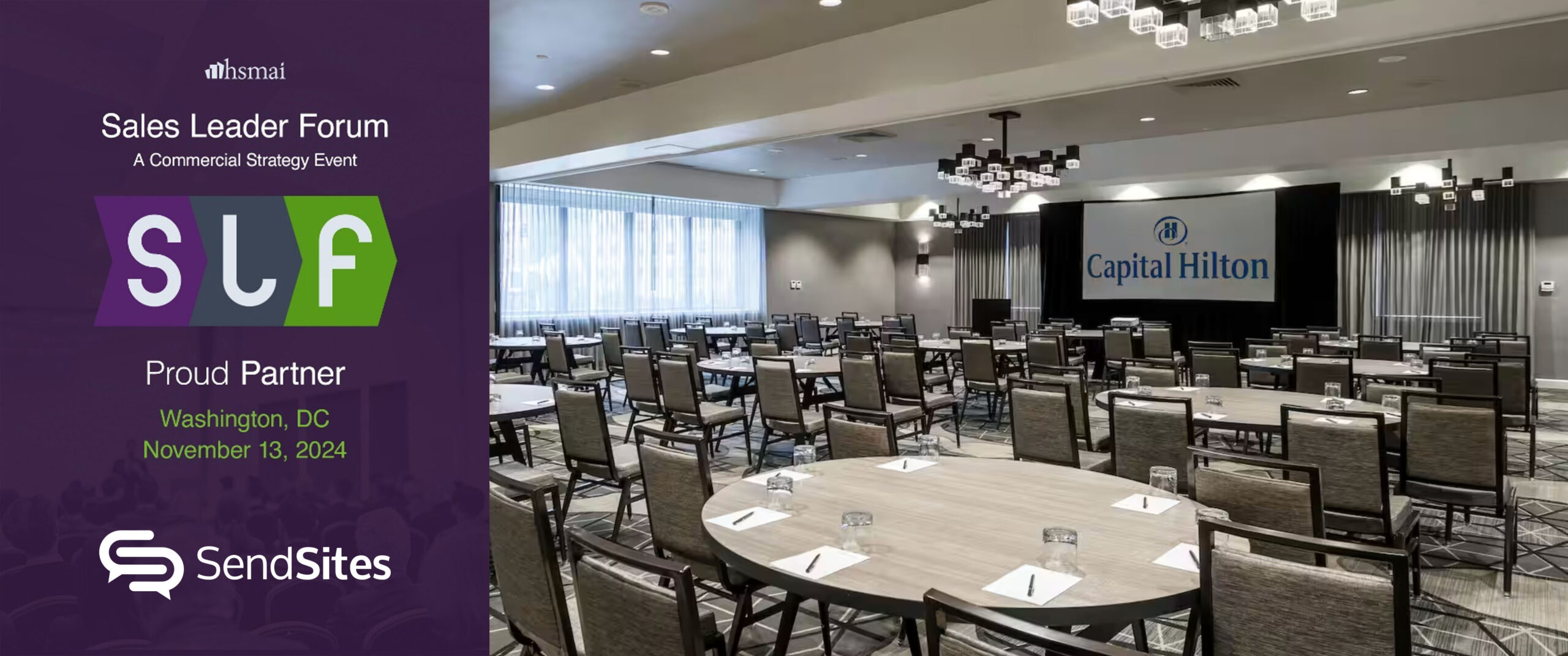 SendSites Sponsors the 2024 HSMAI Sales Leader Forum